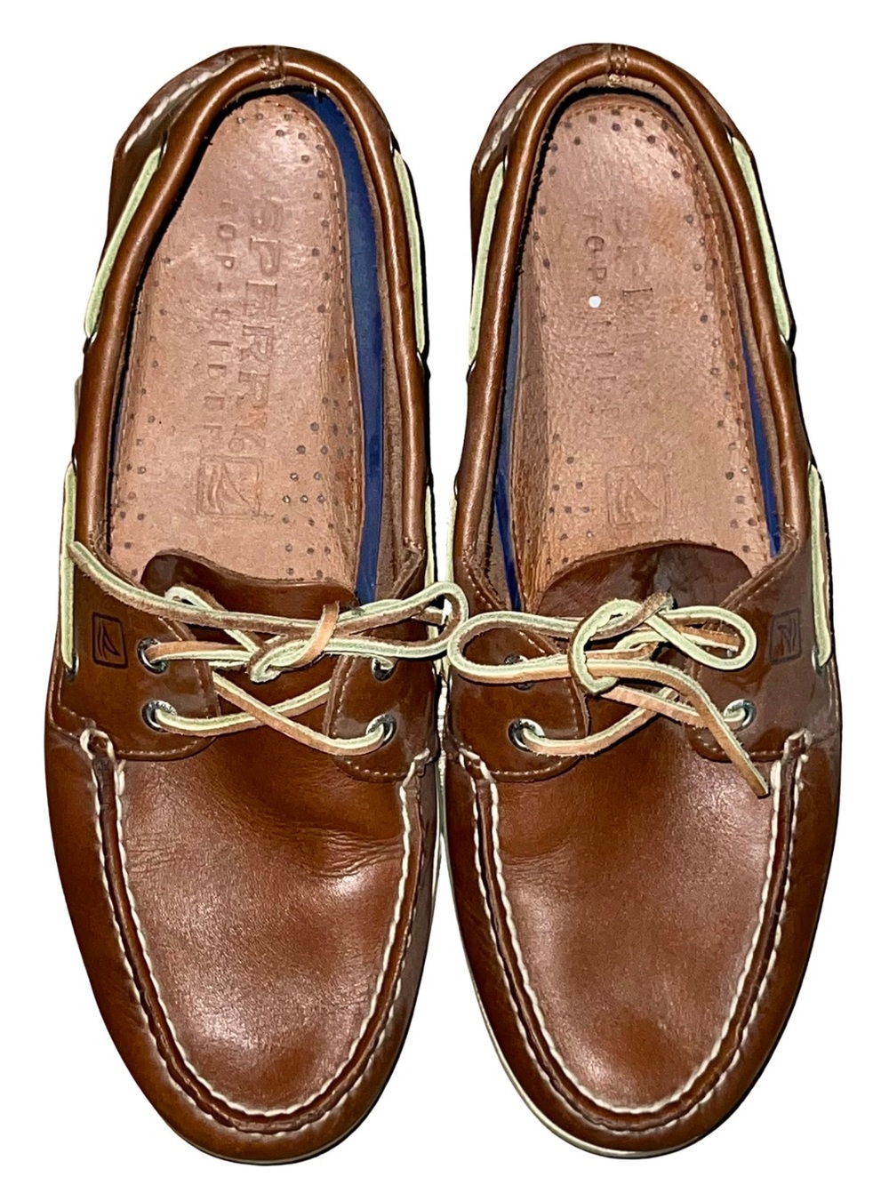 Sperry Top-Sider Leather Boat Shoes Brown Women’s Size 10M